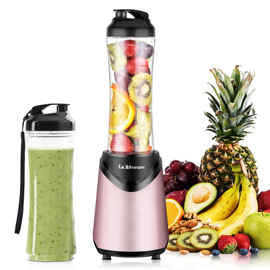 Blender Mix&Go 300 Watt 2x550ml Flaschen Pink