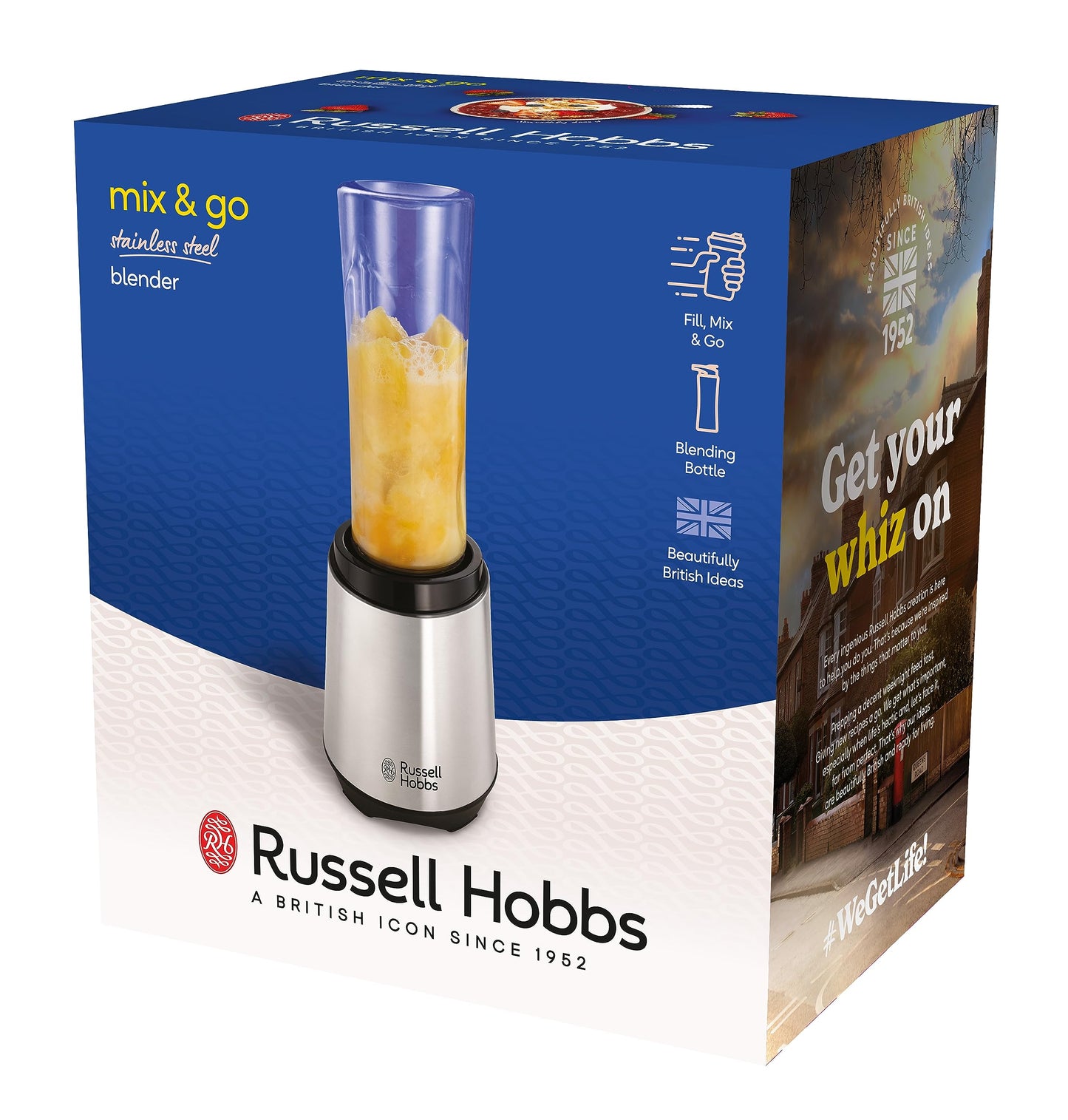Smoothie Blender 600ml Edelstahl 23472-56